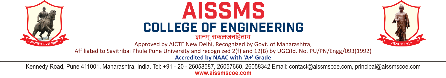 AISSMS College of Hotel Management and Catering Technology | Pune,  Maharashtra | Contact Information